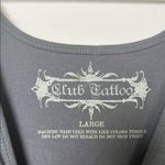 Club Tattoo Dark Gray Women's Tank Top From Las Vegas Size Large White Photo 1