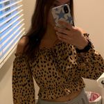 Forever 21 Animal Print Off The Shoulder Top Photo 1