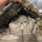 Michael Michael kors packable down fill puffer jacket womens small faux fur Photo 4