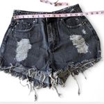 Mustard Seed Distressed Denim  Shorts‎ Photo 6