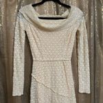 Urban Outfitters  Yaya Ivory Soft Off The Shoulder Boho Dress XS NWOT Photo 1