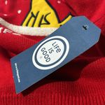 Life is Good NWT Red Hoodie Sweater with Dog Graphic Small Red Photo 6