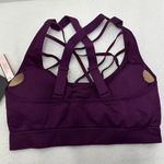 Victoria's Secret NWT Sport Crisscross Cage Front Sports Bra Purple Medium Photo 9