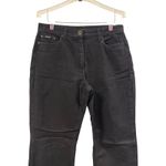 Faconable Women's Size 12 Black Jeans Cotton Spandex Slim Fit Solid Photo 1