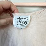 margaret o'leary  Linen Shift Dress Pale Pink Size Medium Mini Photo 3