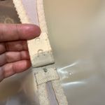 Victoria's Secret Victoria’s Secret Gold Label 1980s/1990s Gold Satin Lace Underwire Brand 34B Photo 14