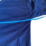 Halara  NWT Oversized Navy Fleece Crewneck Sweatshirt XL Athleisure Cozy Photo 7