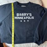 Barry’s Minneapolis Crop Sweatshirt Size Small Black Photo 6