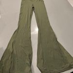 Aerie Green Extra Flare Leggings Photo 1