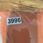 JM Collection Womens Tunic Button Top 14W Orange Linen Coastal Beach Resort Photo 5