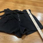 American Eagle  outfitters button fly with belt mom Jean shorts size 12 . Photo 5