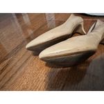 Rockport Women's Beige Patent Leather Kitten‎ Heel Pumps Shoes US 7 Tan Photo 7