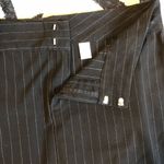 Old Navy  black/grey pinstriped pencil skirt sz 14 Photo 2