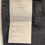 Everlane NWT  Sz 23L The Curvy Way High Straight Jean in Washed Black Photo 7