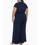 Vince Camuto Plus-Size Twist-Front Flared-Leg Jumpsuit Size 3X Photo 2