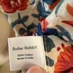 Roller Rabbit Embroidered Tassel Maxi Kurta Kaftan Dress Size Medium Cotton Photo 6