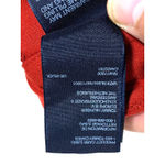 Tommy Hilfiger Red Skirt 8 Pleated Leopard Belt Preppy Y2K Classic Career Office Photo 7