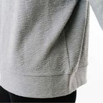 Zyia  texture hoodie sweatshirt blue/grey‎ Photo 3
