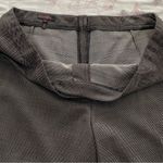 Escada 100% new wool brown tweed dress pants, size 46 or US 16 designer preppy Photo 4