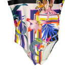 Trina Turk Treasure Cove Bandeau One Piece Swimsuit Size US 6 Photo 3