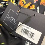 Mac Duggal | FLORAL PRINT DRAPED ONE SHOULDER MIDI DRESS 55630 Photo 8