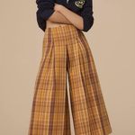 Maeve NWT Plaid Wide Leg High Wasited Kilt Culotte Anthropolgie Size XS Petite Photo 0