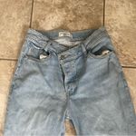 Abercrombie & Fitch Abercrombie Fitch The Dad High Rise Straight Womens Jeans 26/2 crossover fly Photo 9