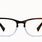 Warby Parker  Tortoise and Sky Blue Glasses Photo 1