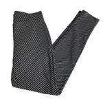 Theory THOERY Black White Houndstooth Small Skinny Office Pant‎ Workwear Pull On Photo 0