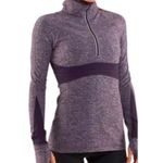 Lululemon  Run Full Tilt Pullover size 6 Purple Photo 5