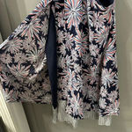 Crown & Ivy  Dress Firework Red White and Cute Flyback Size XL July 4th Photo 7