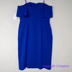 New! Aidan Mattox royal blue‎ strapless ruffle top, US size 14 Blue Photo 9