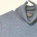 Pendleton  Women’s Size Medium Blue Merino Wool Short Sleeve Cowl Neck NEW Photo 1