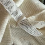 Abercrombie & Fitch NWOT Mock Neck Sweater Knit Dress L Large White Photo 7