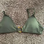Aerie Olive Bikini Top Photo 0