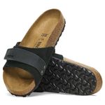 Birkenstock  Oita Suede Leather Sandal Black 6 Photo 2