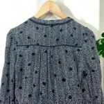 Anthropologie Anthro Maeve Galen Tassel Tie Chevron Dot Shift Dress Photo 7