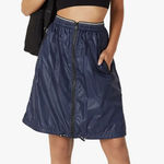 Bogner Ladies Leslie Skirt Sz Euro 40 US 10 Navy Blue Two Photo 0
