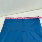 prAna  Blue Flare Leg Open Slit Yoga Pants Women’s Size Medium Photo 5