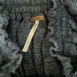 Free People navy thrills and frills off the shoulder shirt Photo 2