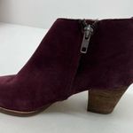 Madewell The Billie Boot in burgundy Suede pull on style online exclusive sz 9.5 Photo 5