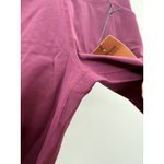 Girlfriend Collective NWT High Rise Biker Shorts Women's Small Plum Workout Photo 4