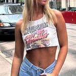 Princess Polly : Moto Club Singlet Crop Tank Photo 3