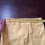 Lilly Pulitzer  yellow straight leg dress pants size 6 Photo 7