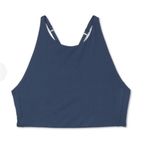 Girlfriend Collective  Topanga Criss Cross Sports Bra XL Midnight Blue Adjustable Photo 3