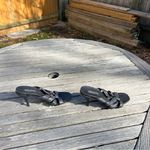 Pedro Garcia NIB‎ Nadida in Black Nappa Heeled Sandal Size 38.5 8.5 Photo 1