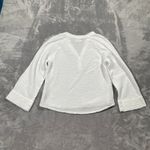 Xirena Top Small White Gauzy Lightweight Coastal Peasant Boho Vacation Resort Photo 1