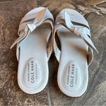 Cole Haan ‎ sandals white bow leather size 7.5 Photo 1