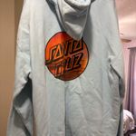 Santa Cruz  Hoodie Light Blue Photo 1