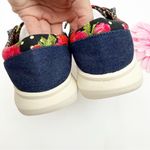 Ariat  X Rodeo Quincy Punchy Polka Dot Hilo Shoes Floral Rose Print Slip On Photo 8